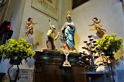 94 Chiesa superiore, statua Madonna dell'apparizione